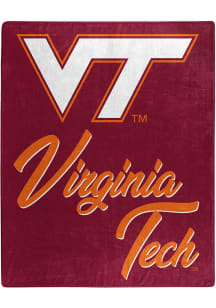 Virginia Tech Hokies Signature Raschel Blanket