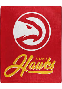 Atlanta Hawks Signature Raschel Blanket
