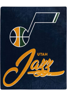 Utah Jazz Signature Raschel Blanket