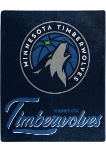 Minnesota Timberwolves Signature Raschel Blanket