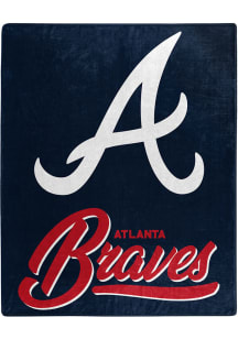 Atlanta Braves Signature Raschel Blanket