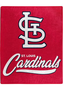 St Louis Cardinals Signature Raschel Blanket