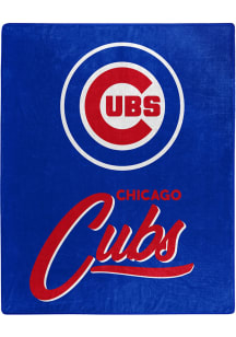 Chicago Cubs Signature Raschel Blanket