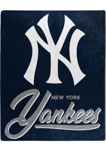 New York Yankees Signature Raschel Blanket