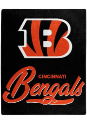 Cincinnati Bengals Signature Raschel Blanket