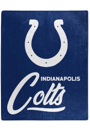 Indianapolis Colts Signature Raschel Blanket