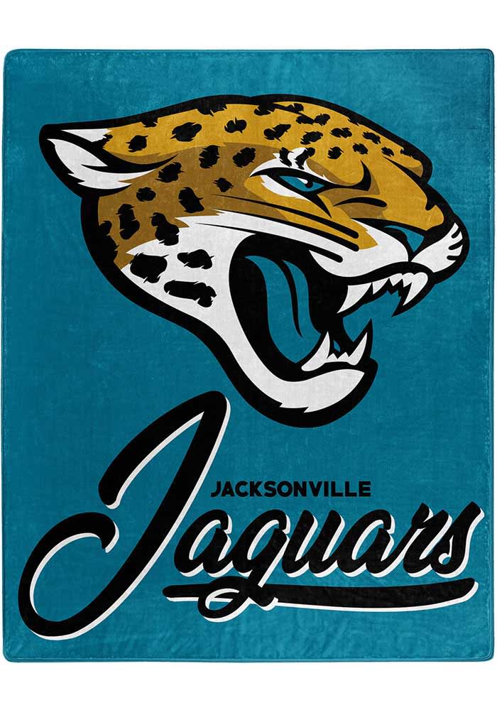 Jacksonville Jaguars Signature Raschel Blanket