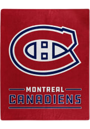 Montreal Canadiens Interference Raschel Blanket