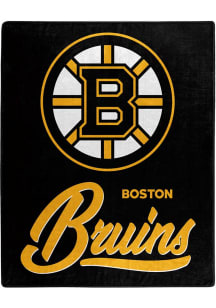 Boston Bruins Signature Raschel Blanket