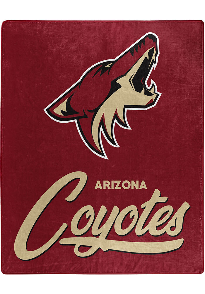 Arizona Coyotes Signature Raschel Blanket