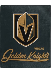 Vegas Golden Knights Signature Raschel Blanket