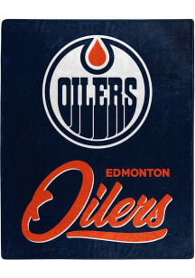 Edmonton Oilers Signature Raschel Blanket