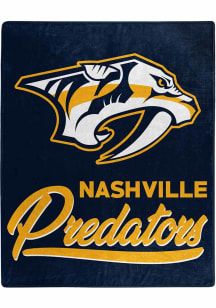 Nashville Predators Signature Raschel Blanket