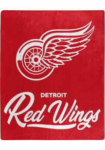 Detroit Red Wings Signature Raschel Blanket