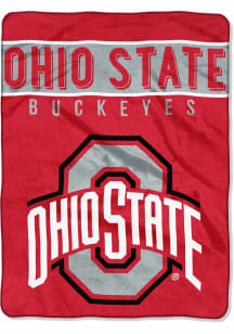 Ohio State Buckeyes Basic Raschel Blanket