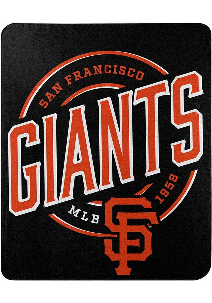 San Francisco Giants MLB Campaign Fleece Throw Blanket