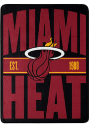 Miami Heat Walk Off Micro Raschel Blanket