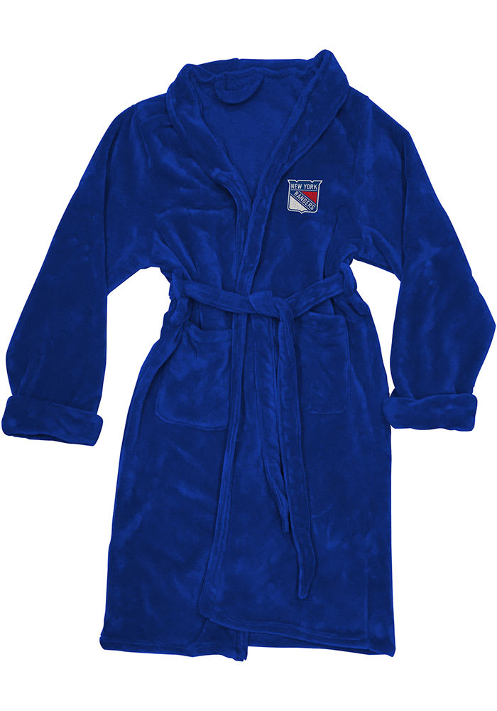 New York Rangers Blue L/XL Silk Touch Bathrobes