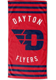Dayton Flyers Stripes Beach Towel