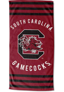 South Carolina Gamecocks Stripes Beach Towel