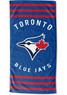 Toronto Blue Jays Stripes Beach Towel