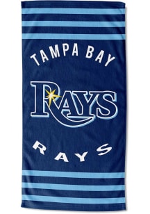 Tampa Bay Rays Stripes Beach Towel