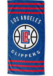 Los Angeles Clippers Stripes Beach Towel