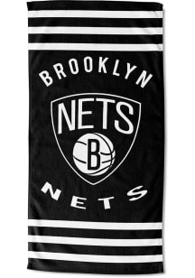Brooklyn Nets Stripes Beach Towel