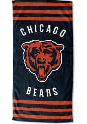 Chicago Bears Stripes Beach Towel