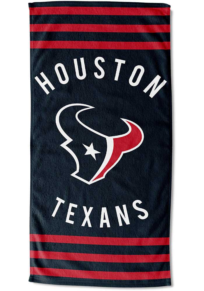 Houston Texans Stripes Beach Towel