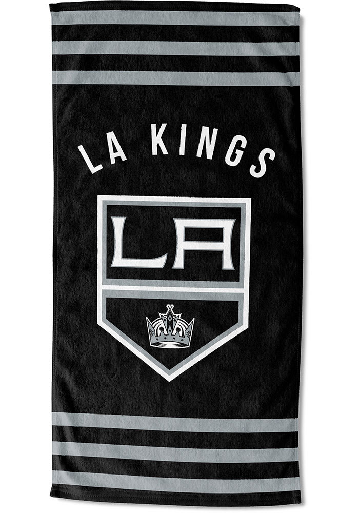 Los Angeles Kings Stripes Beach Towel