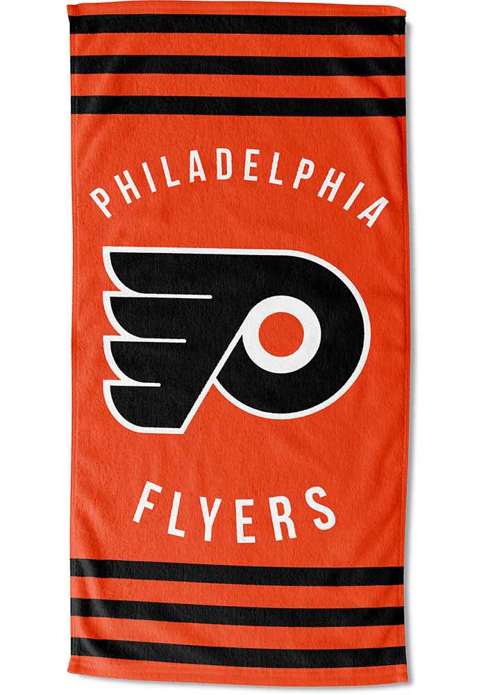 Philadelphia Flyers Stripes Beach Towel