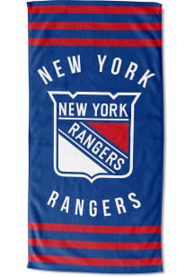 Texas Rangers Stripes Beach Towel