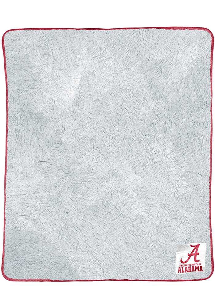 Alabama Crimson Tide Two Tone Sherpa Blanket
