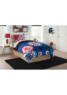 Los Angeles Clippers Hexagon Twin Comforter