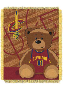 Cleveland Cavaliers Half Court Baby Blanket