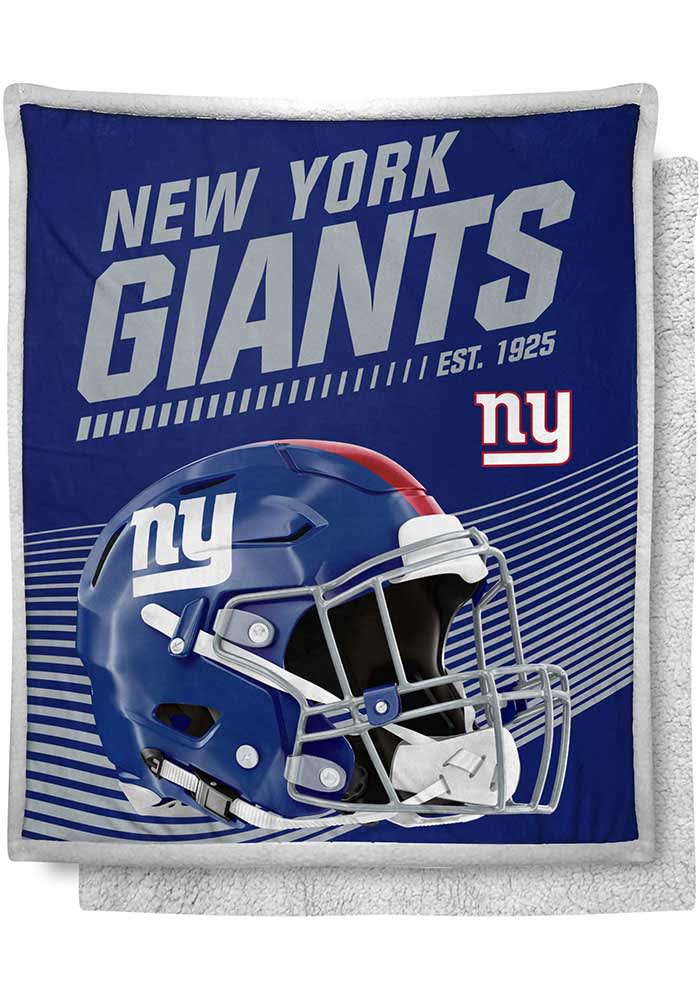 Football Fan Shop New York Giants 50 x 60 Sherpa Blanket