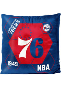 Philadelphia 76ers Velvet Reverse Pillow