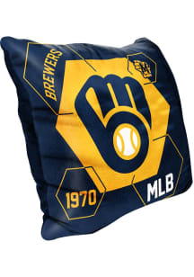 Milwaukee Brewers Velvet Reverse Pillow