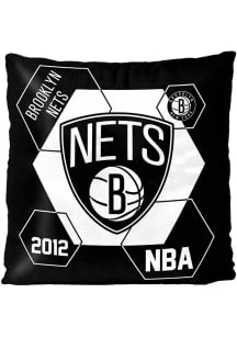 Brooklyn Nets Velvet Reverse Pillow