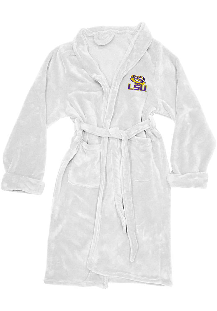 LSU Tigers Wearable Throw Bathrobe Fleece Blanket