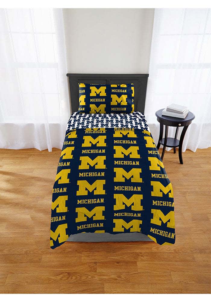 Michigan Wolverines Twin Bed in a Bag