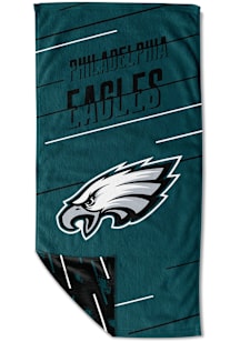 Philadelphia Eagles Splitter Beach Towel