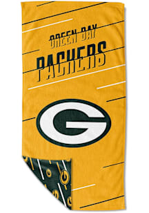 Green Bay Packers Splitter Beach Towel