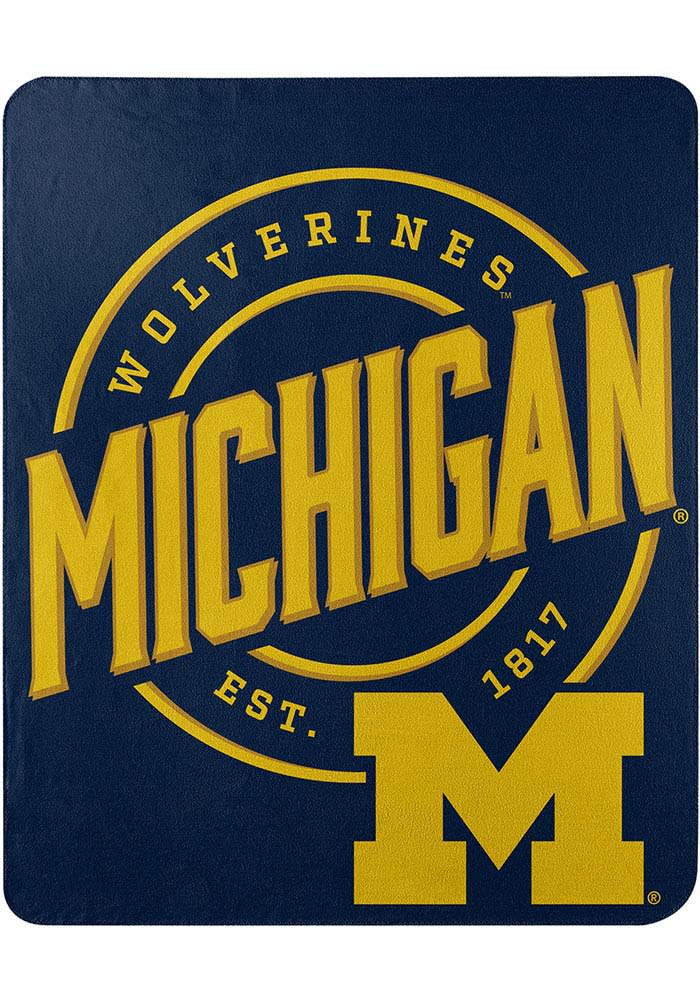 Michigan Wolverines Campaign Fleece Blanket