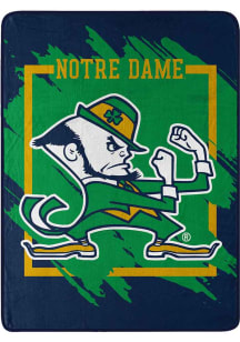 Notre Dame Fighting Irish Dimensional Micro 46x60 Raschel Blanket
