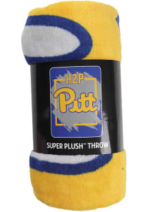 Pitt Panthers Dimensional Micro 46x60 Raschel Blanket