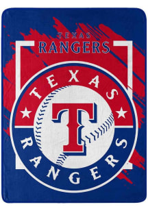 Texas Rangers Dimensional Micro 46x60 Raschel Blanket