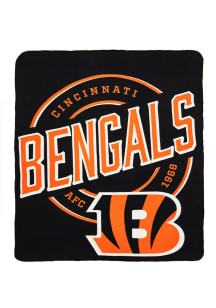 Cincinnati Bengals Campaign Printed Fleece Blanket