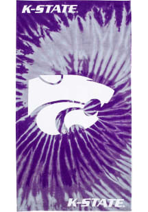 Purple K-State Wildcats 30x60 Psychedelic Beach Towel